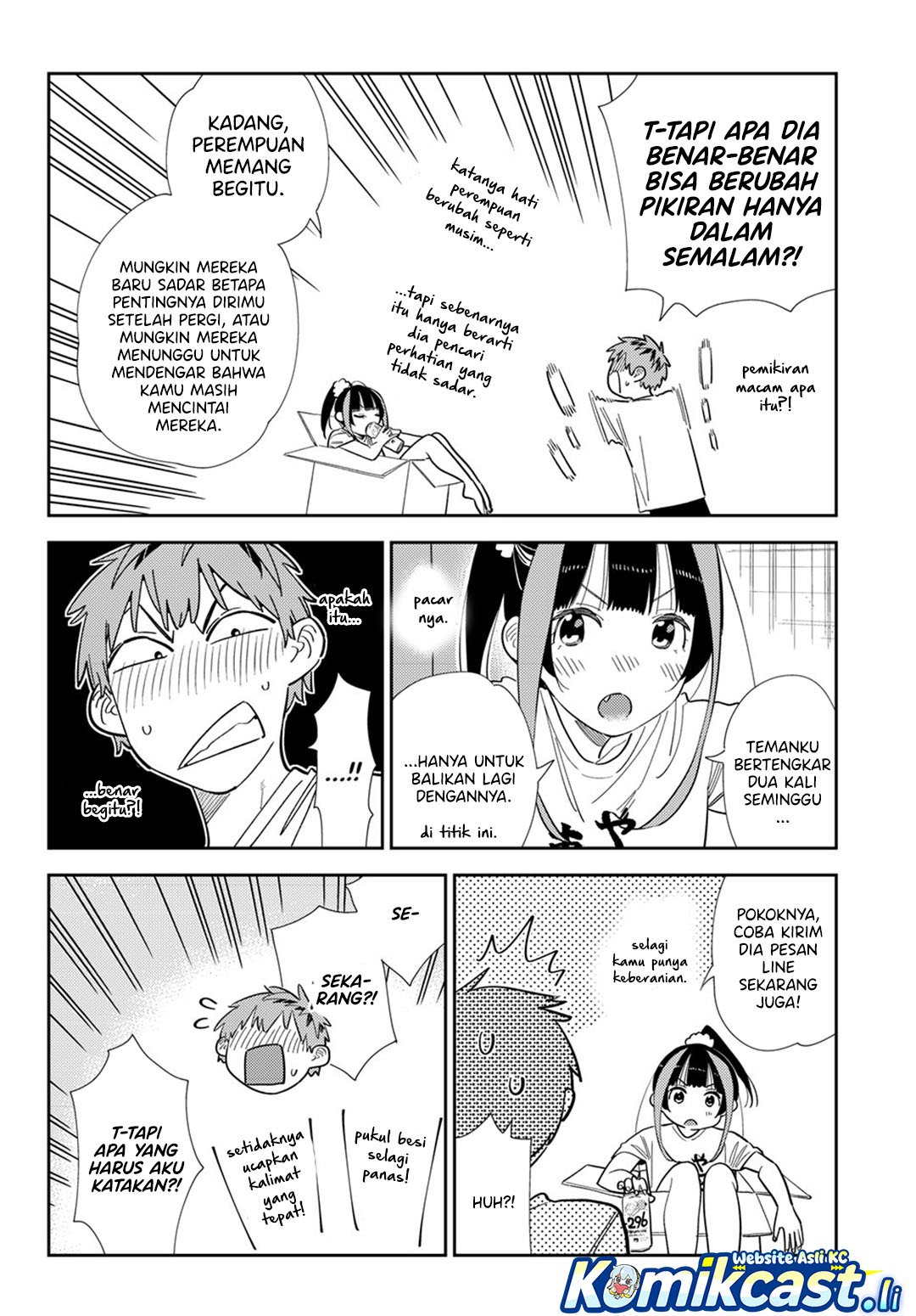 Kanojo Okarishimasu Chapter 389 Halaman 8