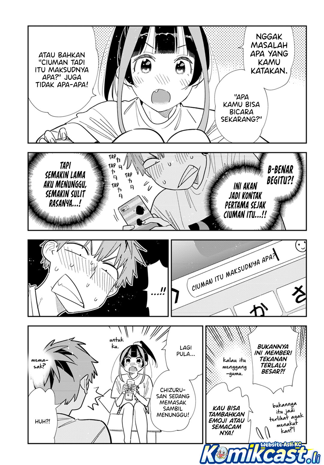 Kanojo Okarishimasu Chapter 389 Halaman 9
