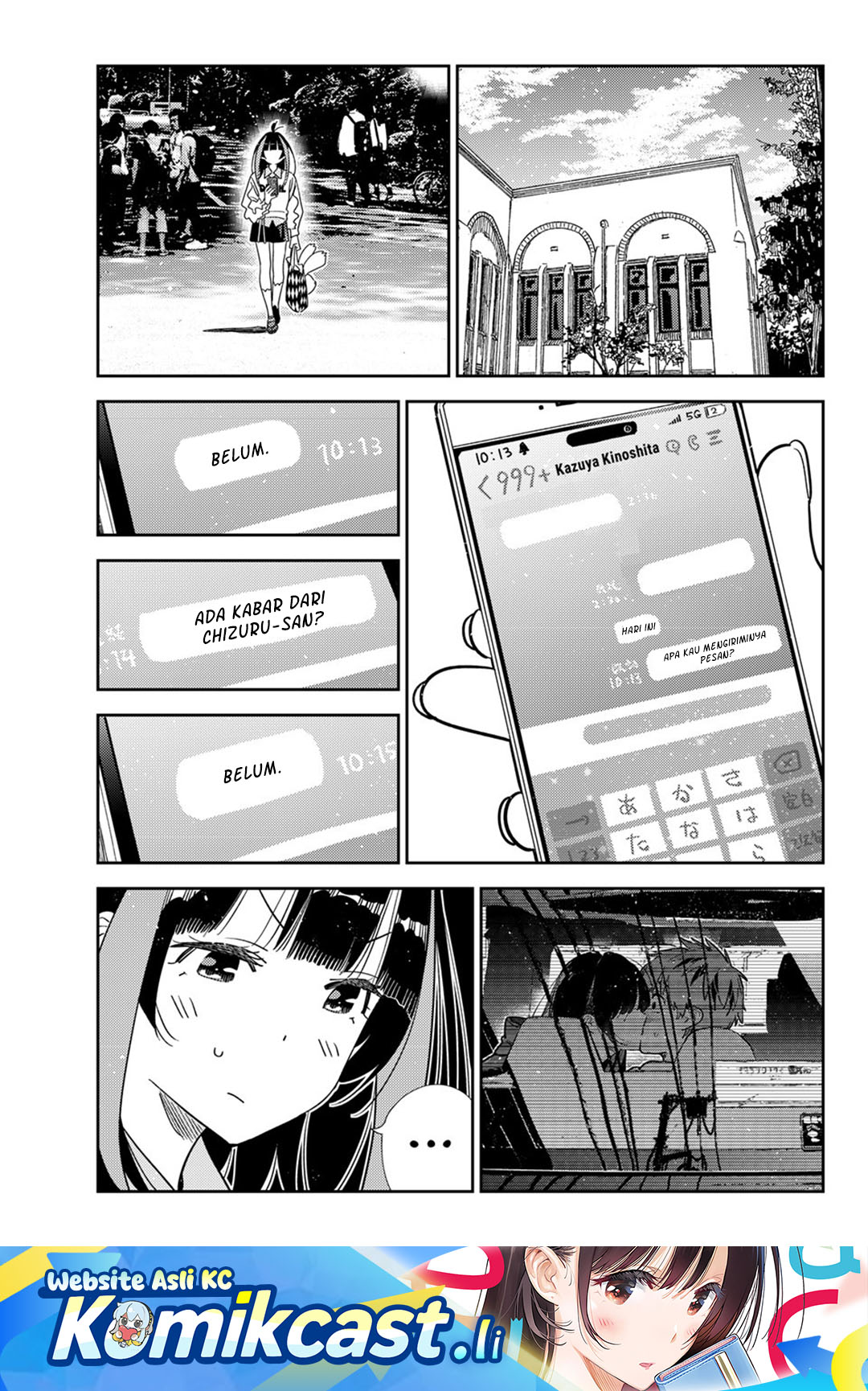 Kanojo Okarishimasu Chapter 390 Halaman 2