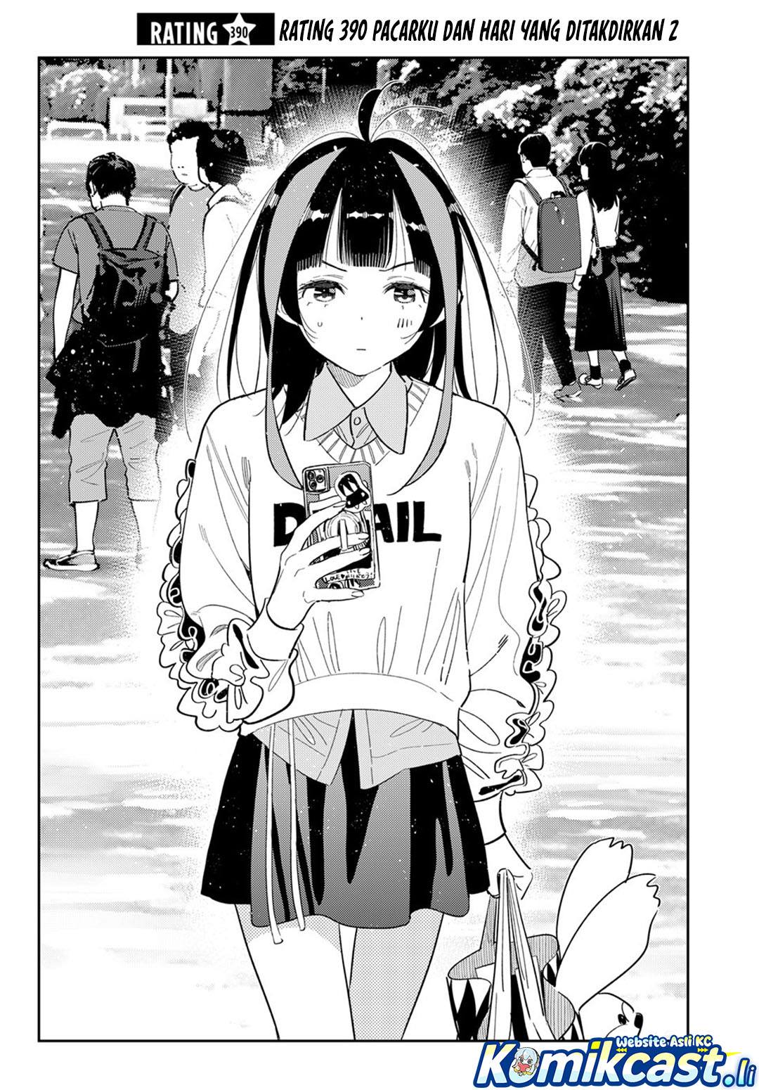Kanojo Okarishimasu Chapter 390 Halaman 3