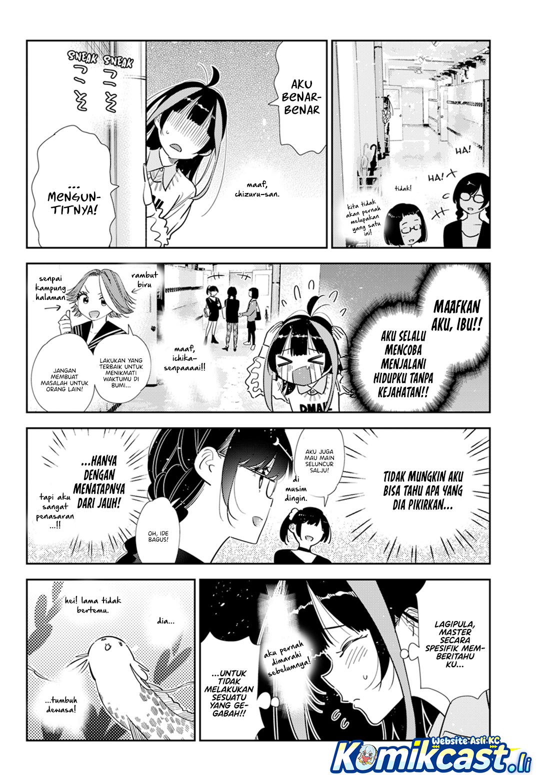 Kanojo Okarishimasu Chapter 390 Halaman 9
