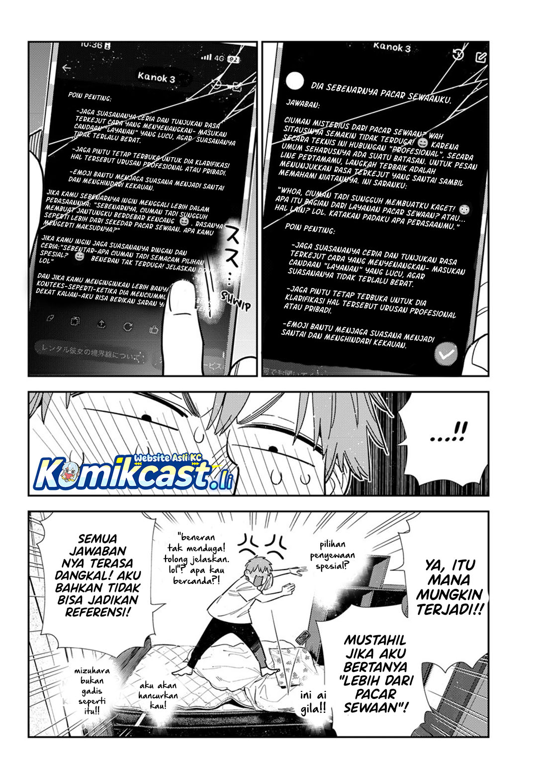 Kanojo Okarishimasu Chapter 391 Halaman 7