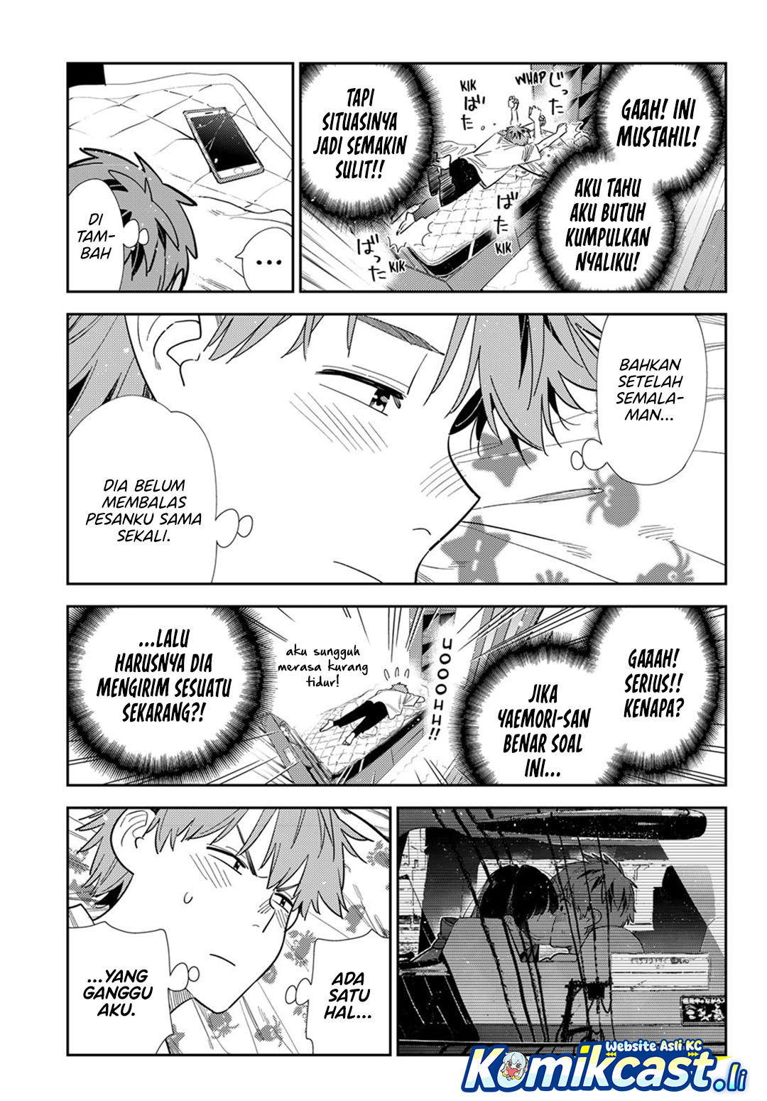 Kanojo Okarishimasu Chapter 391 Halaman 8