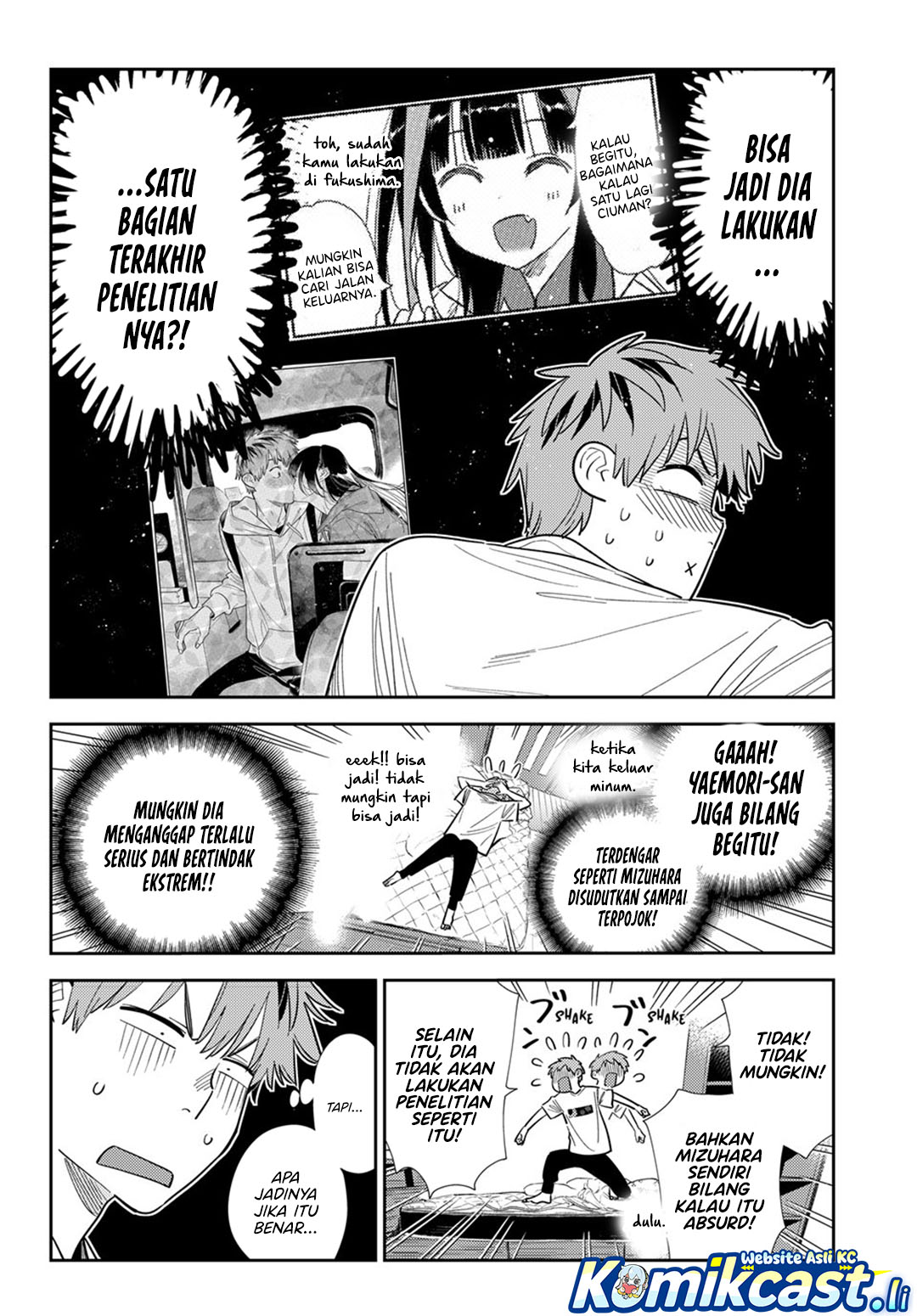 Kanojo Okarishimasu Chapter 391 Halaman 9