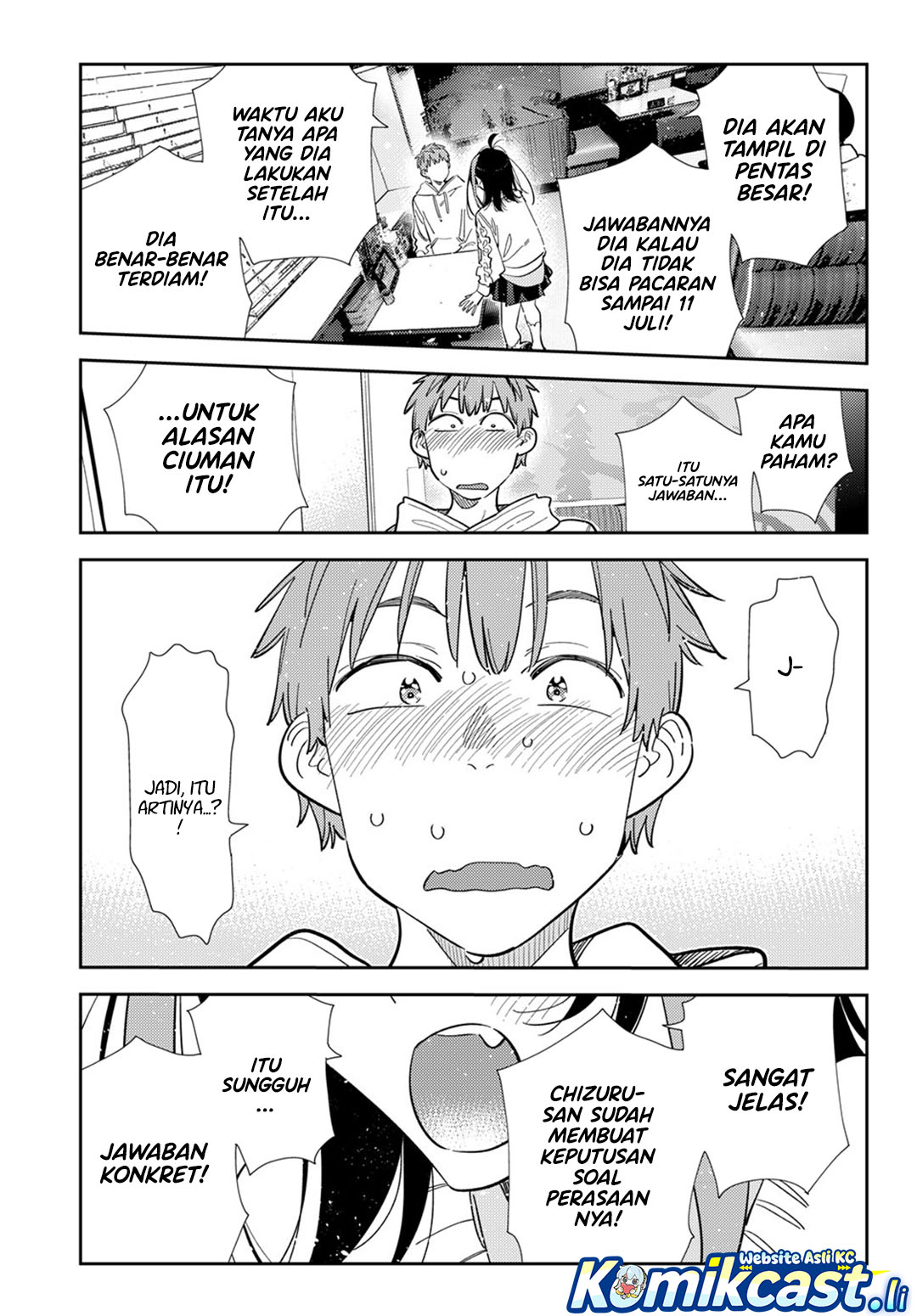 Kanojo Okarishimasu Chapter 391 Halaman 15