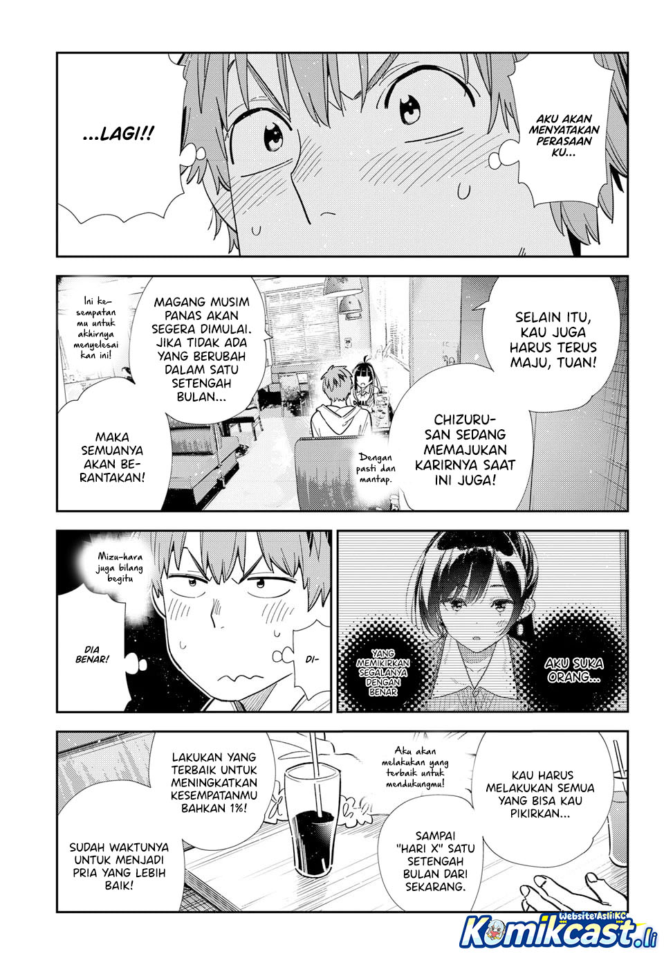 Kanojo Okarishimasu Chapter 392 Halaman 8