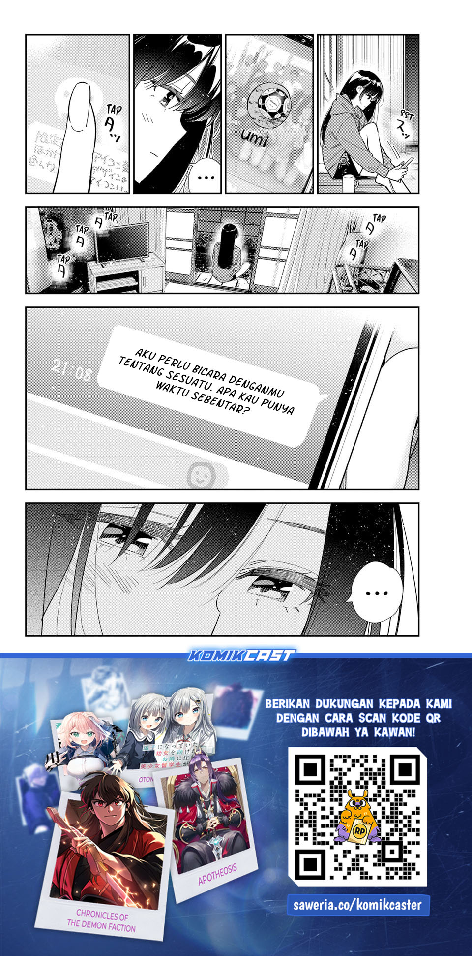 Kanojo Okarishimasu Chapter 392 Halaman 21