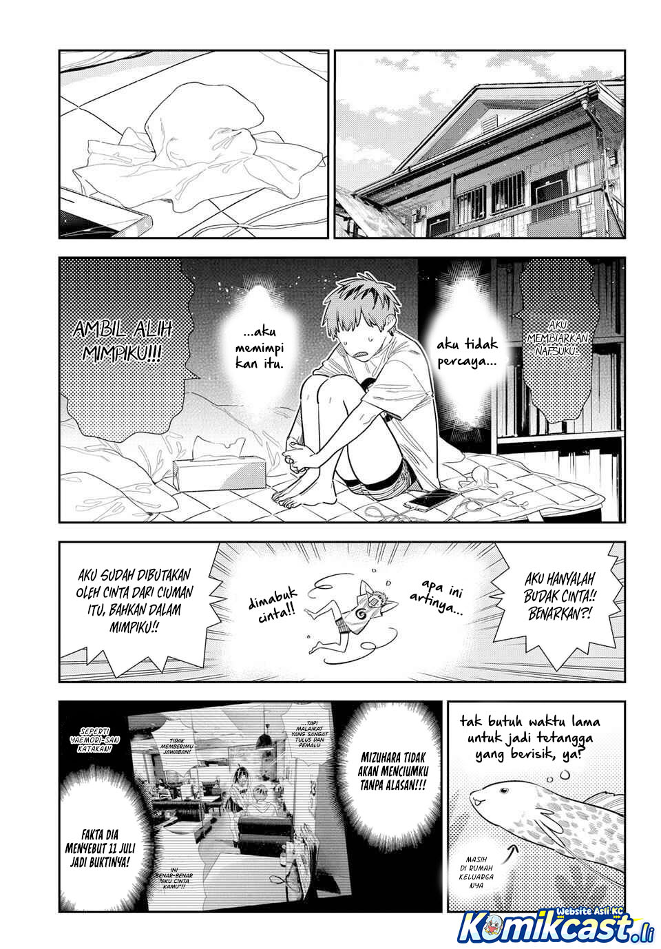 Kanojo Okarishimasu Chapter 393 Halaman 9