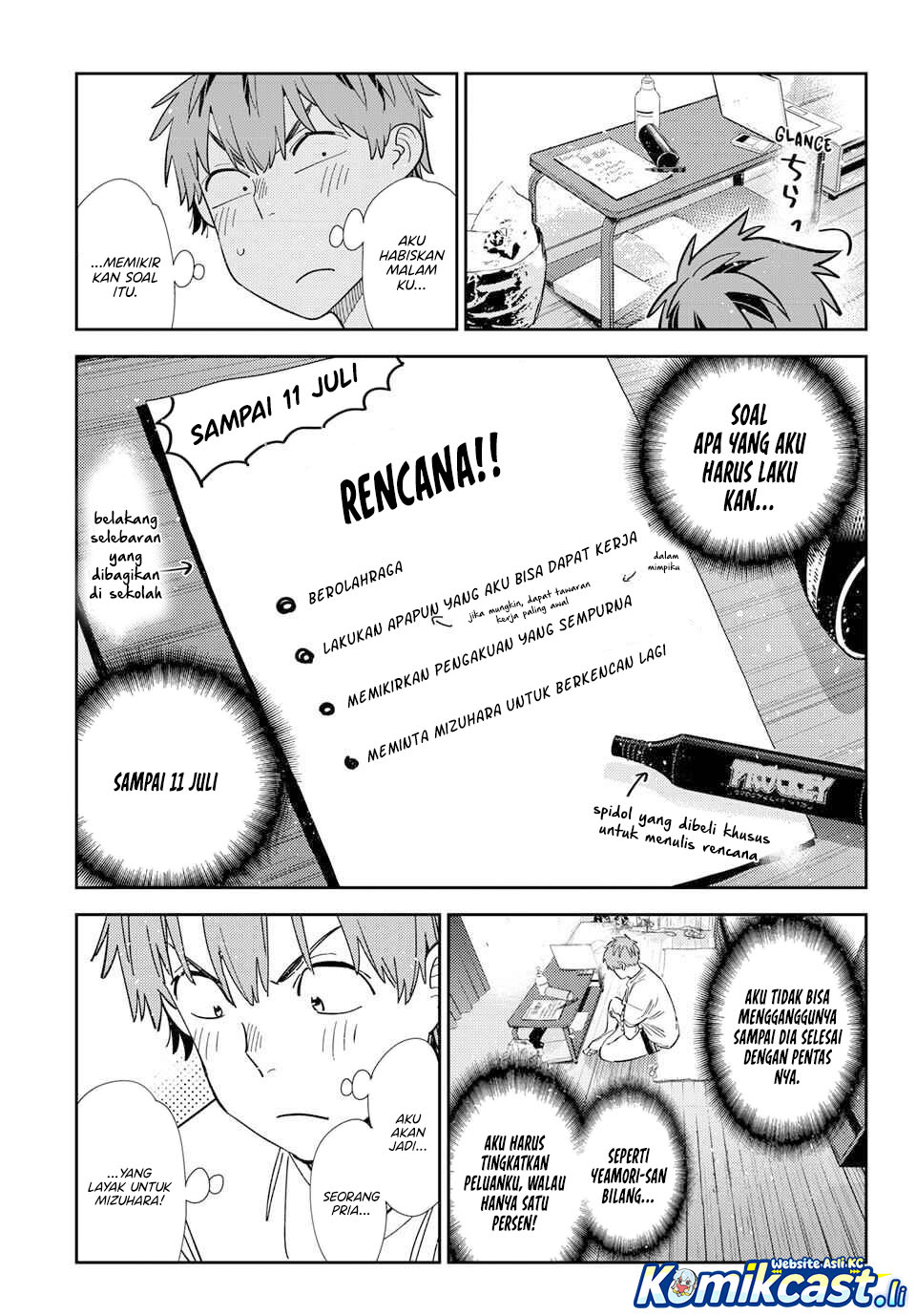 Kanojo Okarishimasu Chapter 393 Halaman 11