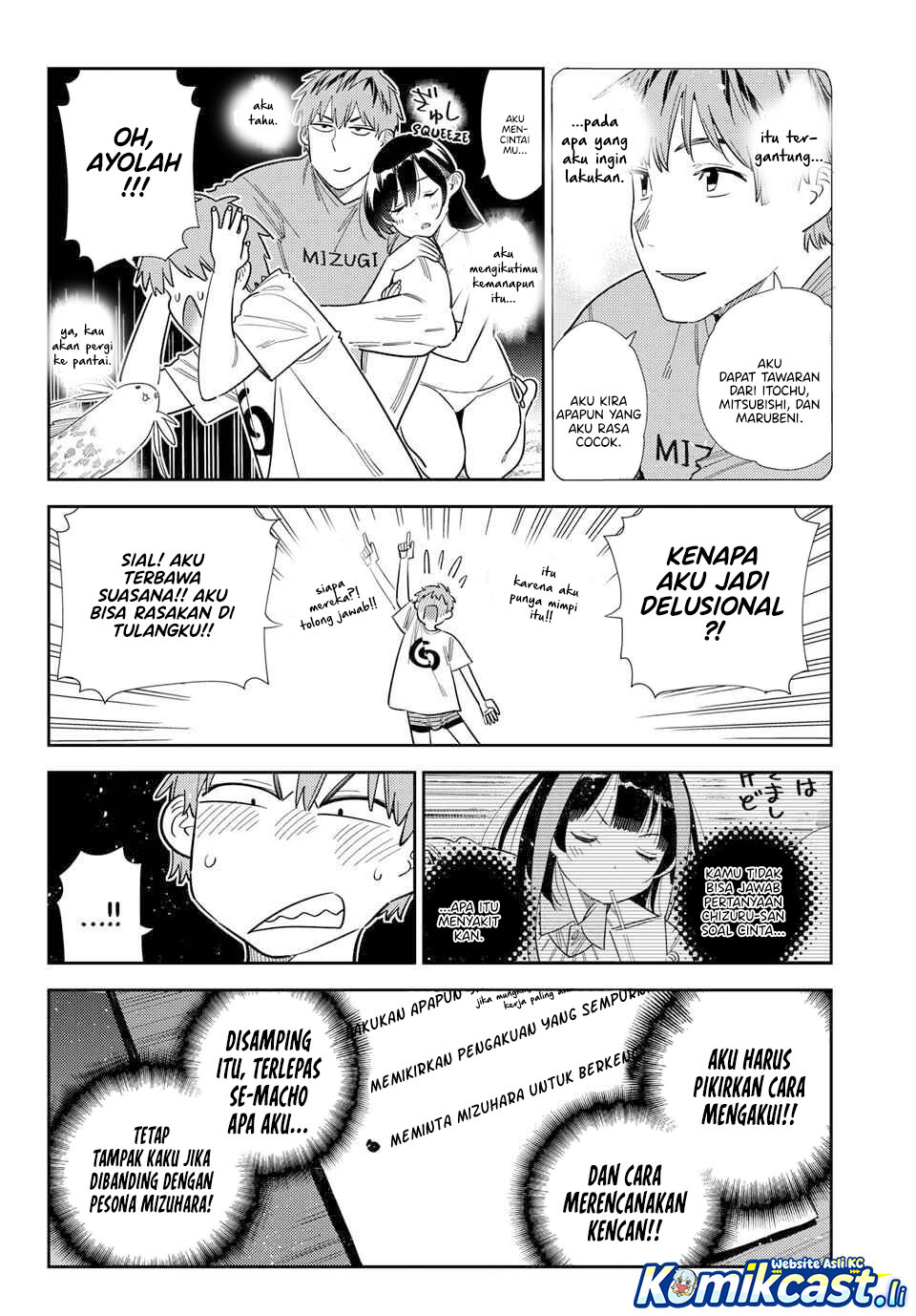 Kanojo Okarishimasu Chapter 393 Halaman 14