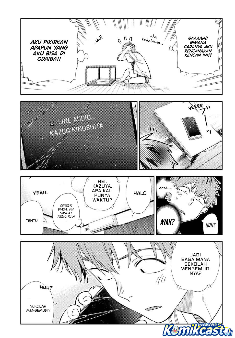 Kanojo Okarishimasu Chapter 393 Halaman 15