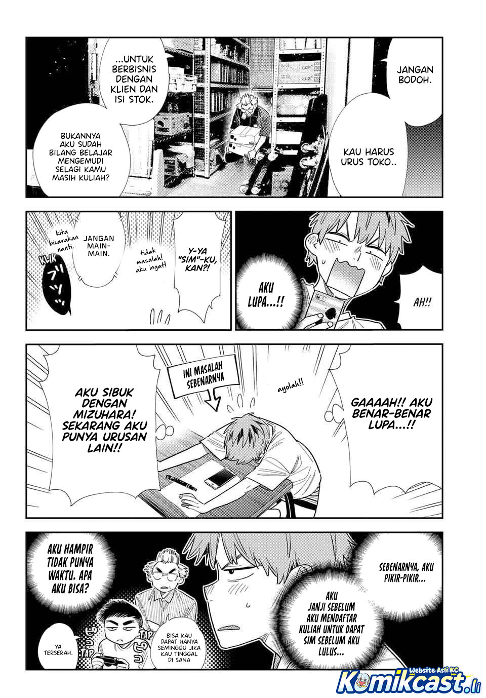 Kanojo Okarishimasu Chapter 393 Halaman 16