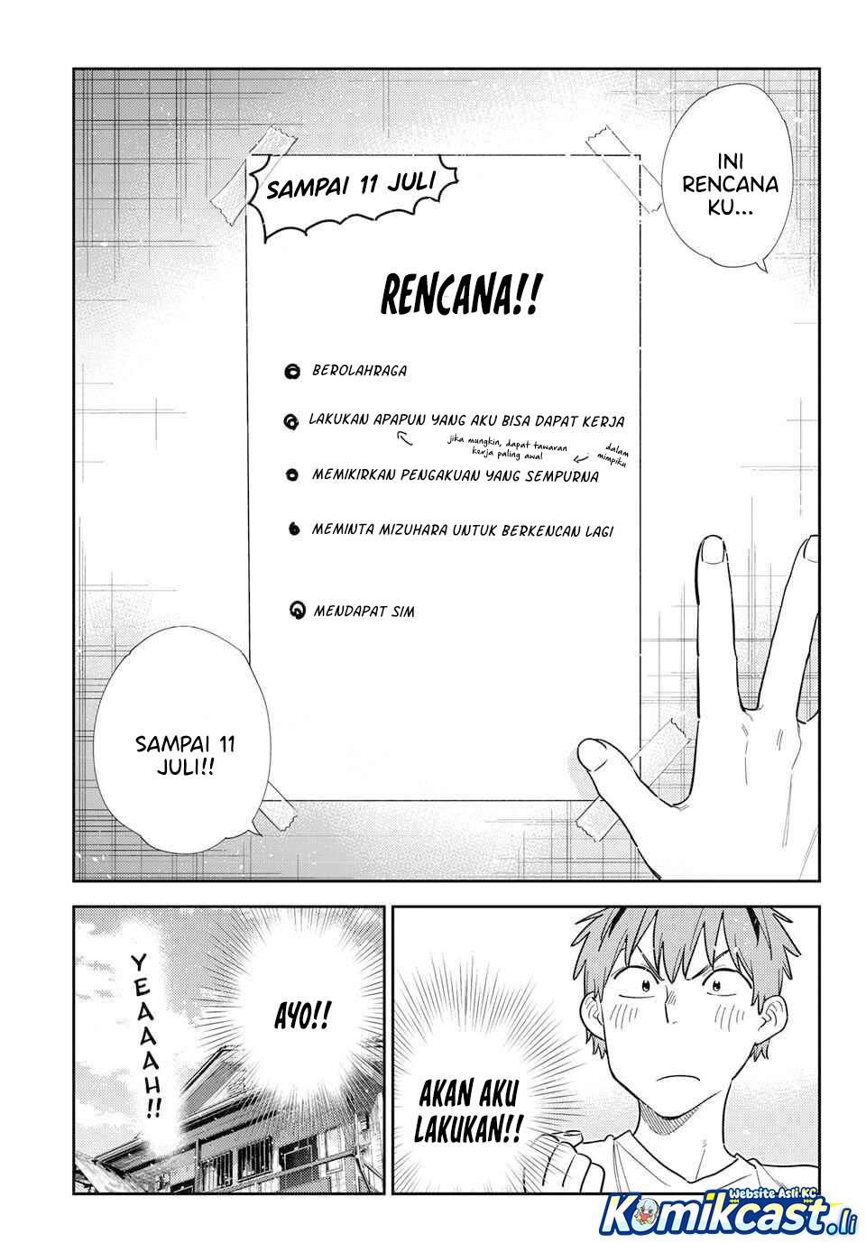 Kanojo Okarishimasu Chapter 393 Halaman 19