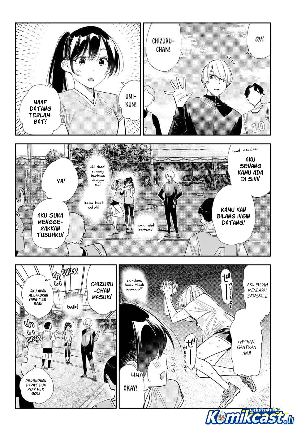 Kanojo Okarishimasu Chapter 394 Halaman 13