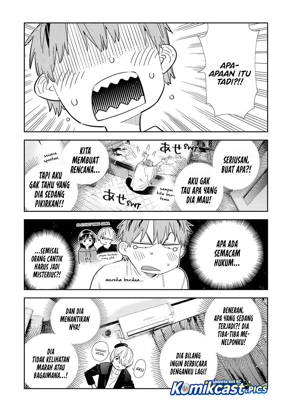 Kanojo Okarishimasu Chapter 396 Halaman 8