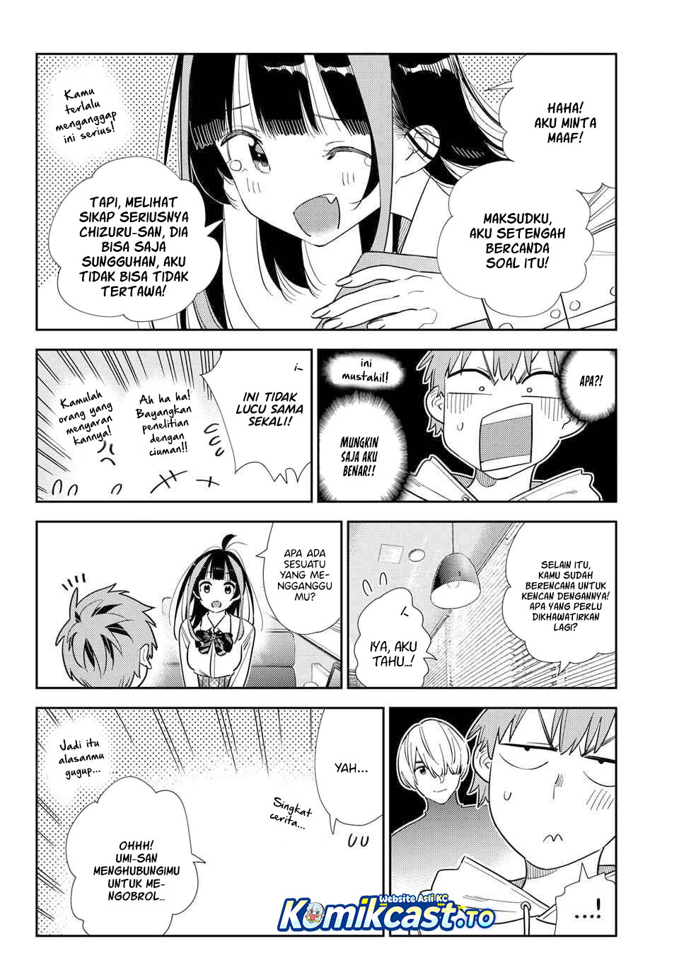 Kanojo Okarishimasu Chapter 398 Halaman 7