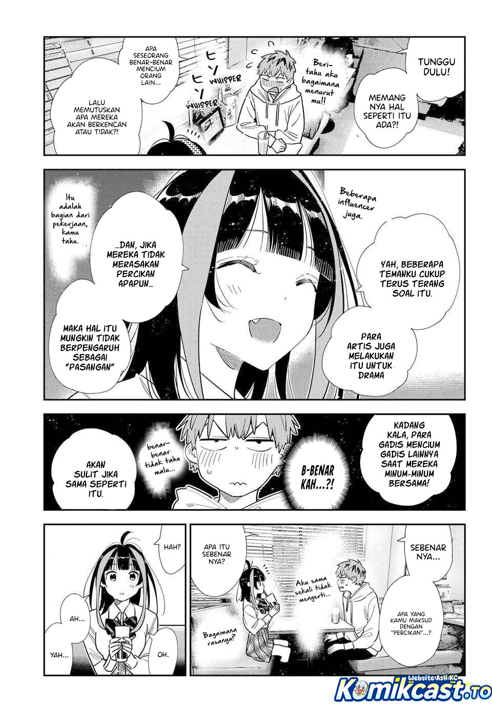 Kanojo Okarishimasu Chapter 398 Halaman 8