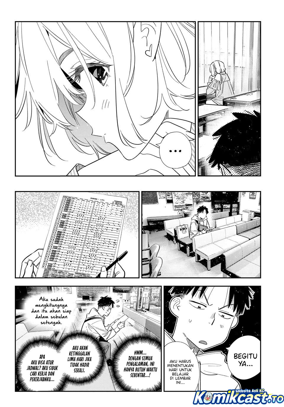 Kanojo Okarishimasu Chapter 400 Halaman 13