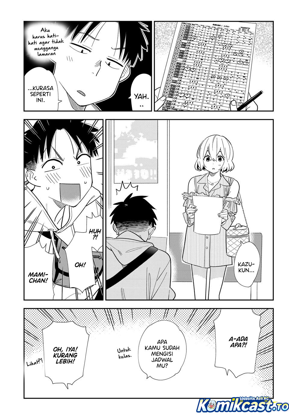 Kanojo Okarishimasu Chapter 400 Halaman 14