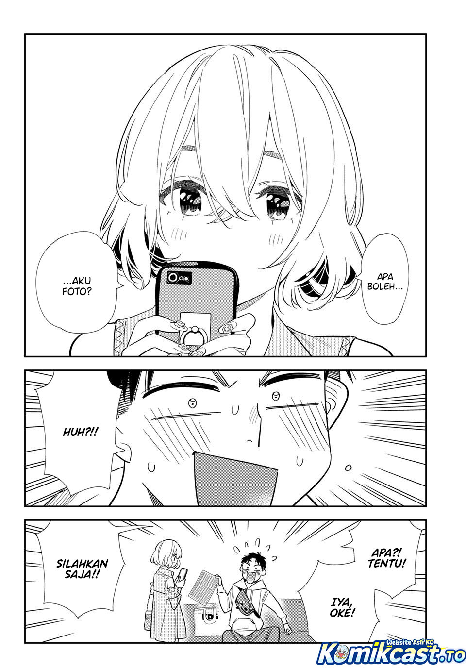 Kanojo Okarishimasu Chapter 400 Halaman 15