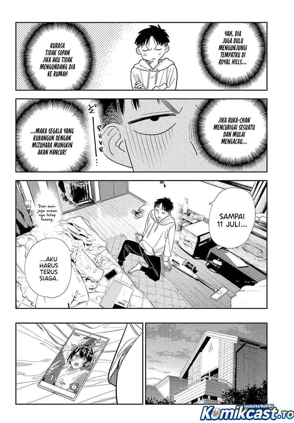Kanojo Okarishimasu Chapter 401 Halaman 17