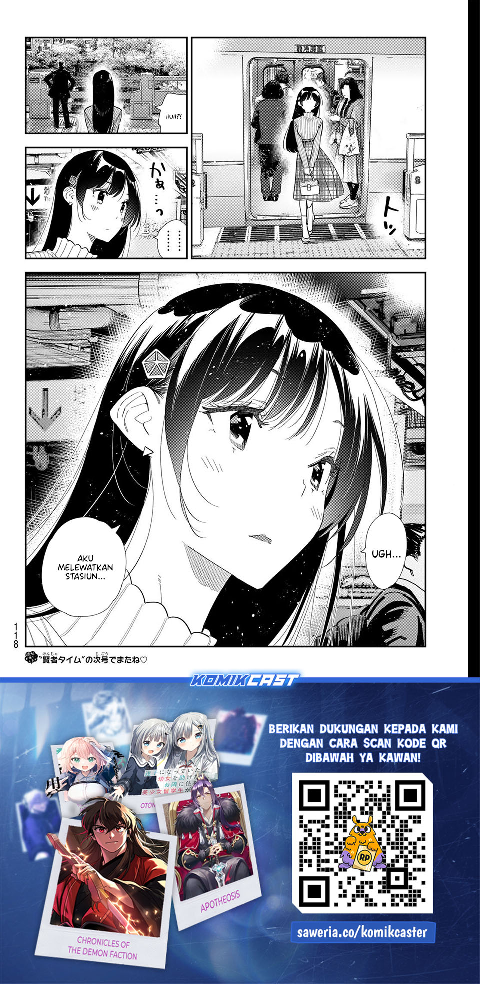 Kanojo Okarishimasu Chapter 405 Halaman 21