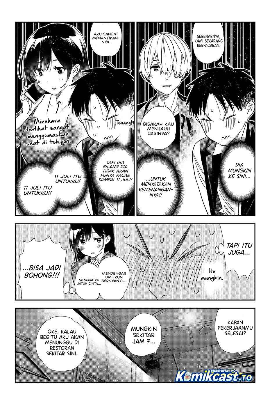 Kanojo Okarishimasu Chapter 408 Halaman 15