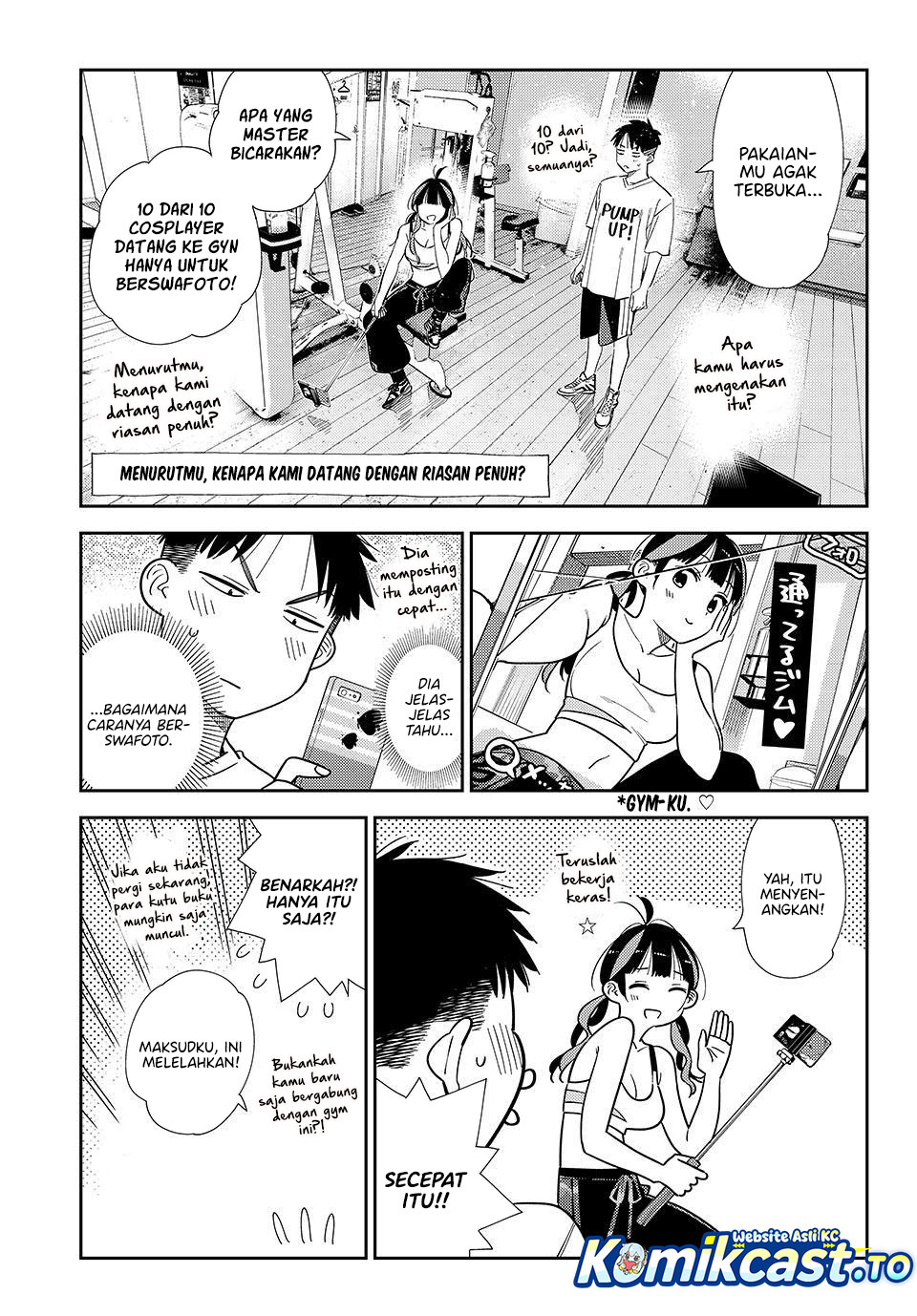 Kanojo Okarishimasu Chapter 410 Halaman 12