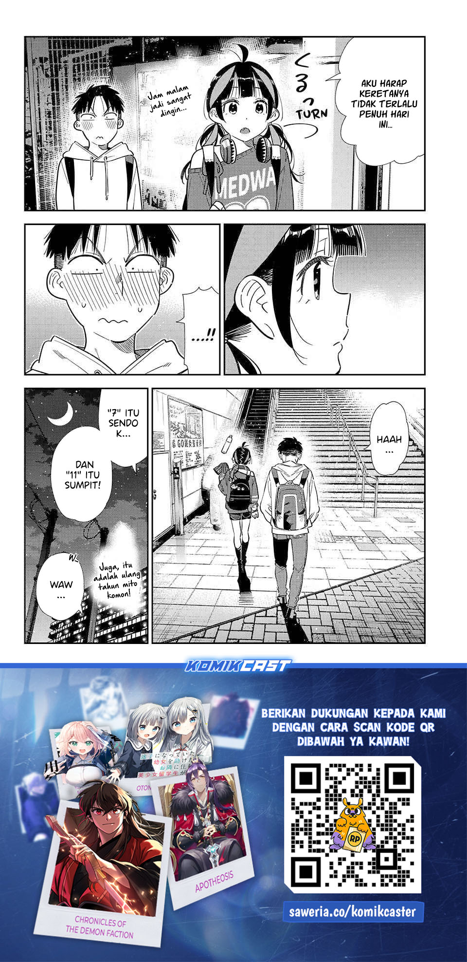 Kanojo Okarishimasu Chapter 411 Halaman 21