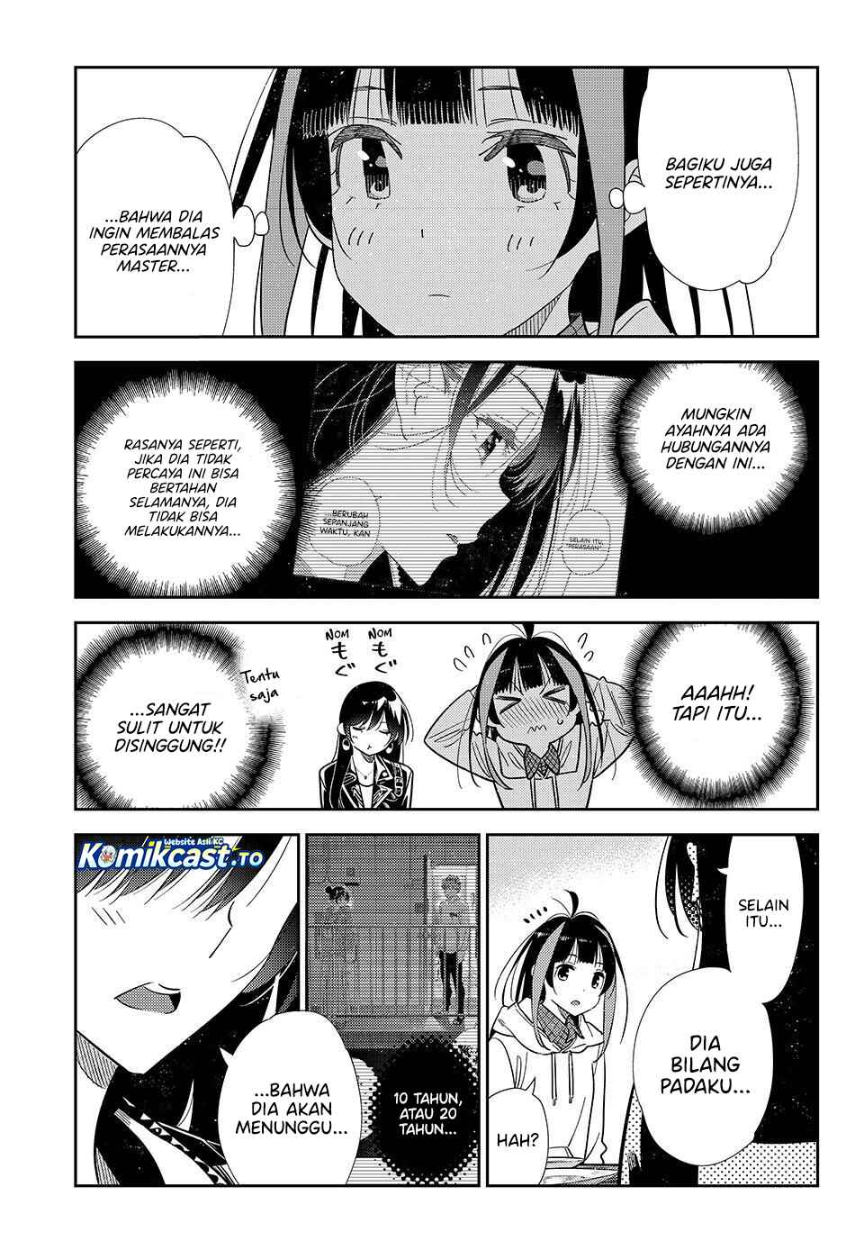 Kanojo Okarishimasu Chapter 414 Halaman 14