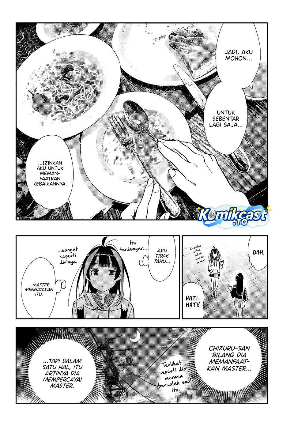 Kanojo Okarishimasu Chapter 414 Halaman 17