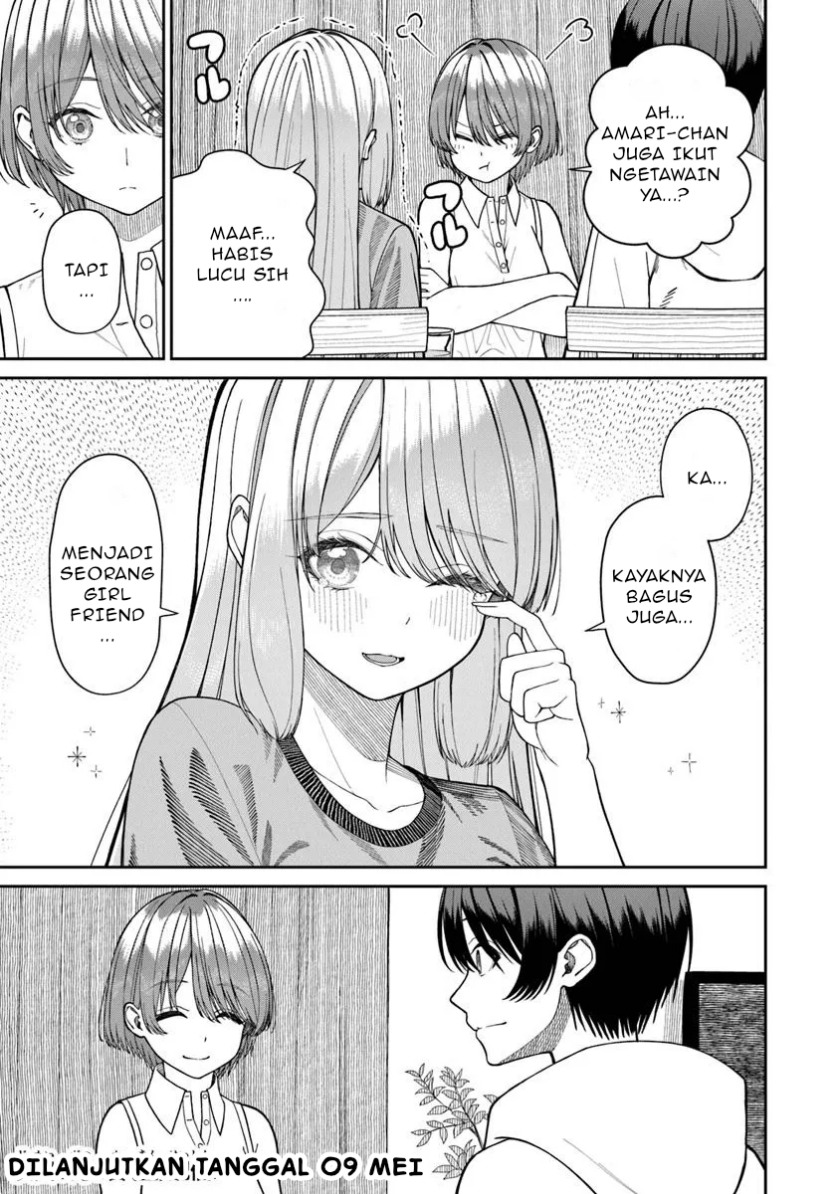 Kanojo Ni Shitai Joshi Ichii No Tonari De Mitsuketa Amari Chan Chapter 4.1 Halaman 16