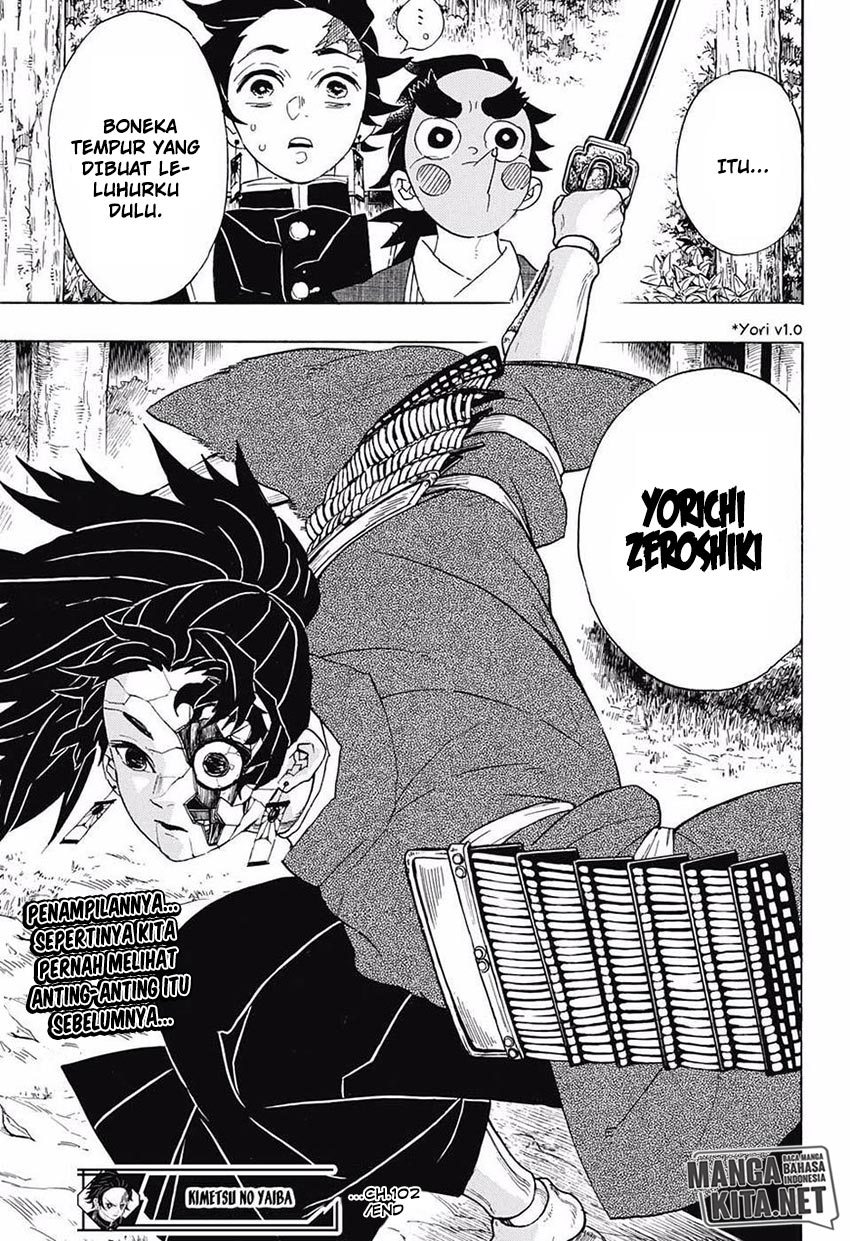 Kimetsu No Yaiba Chapter 102 Halaman 20