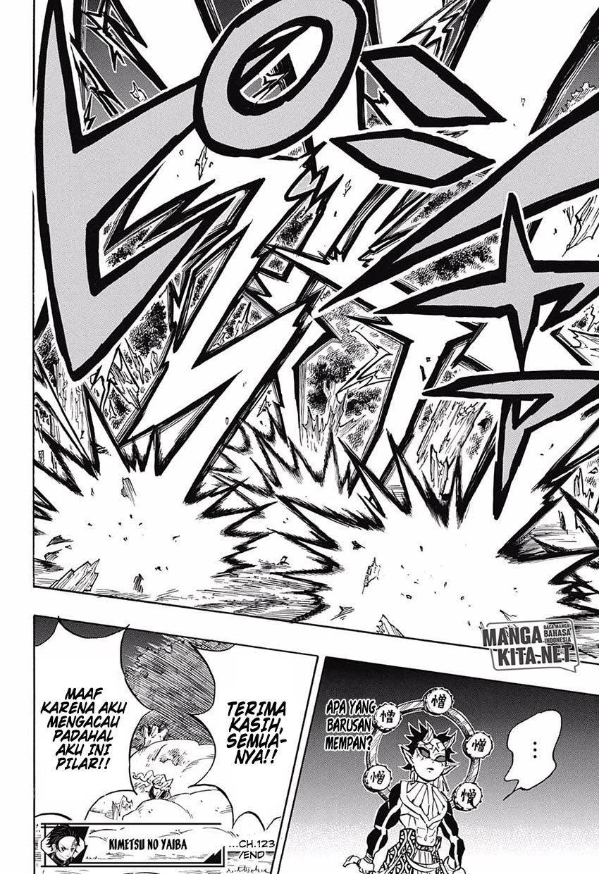 Kimetsu No Yaiba Chapter 123 Halaman 19