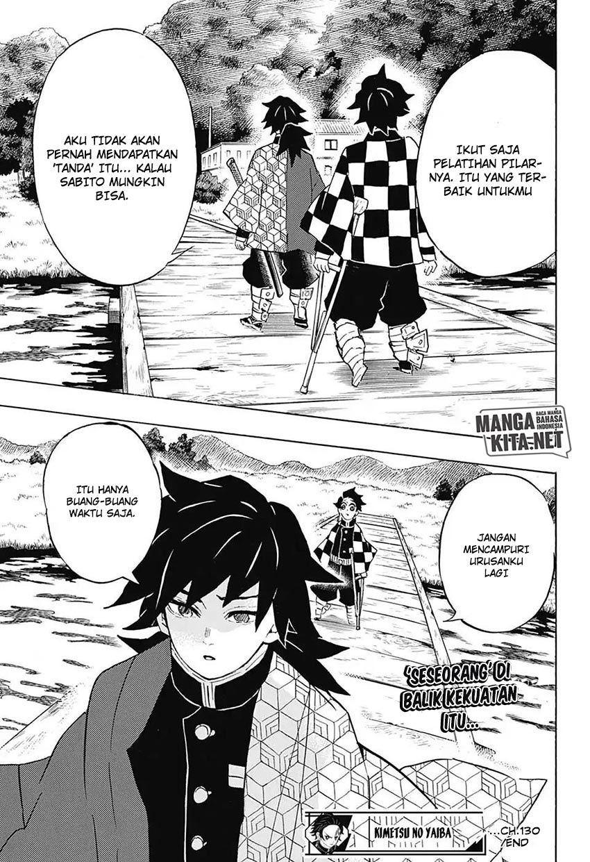 Kimetsu No Yaiba Chapter 130 Halaman 20