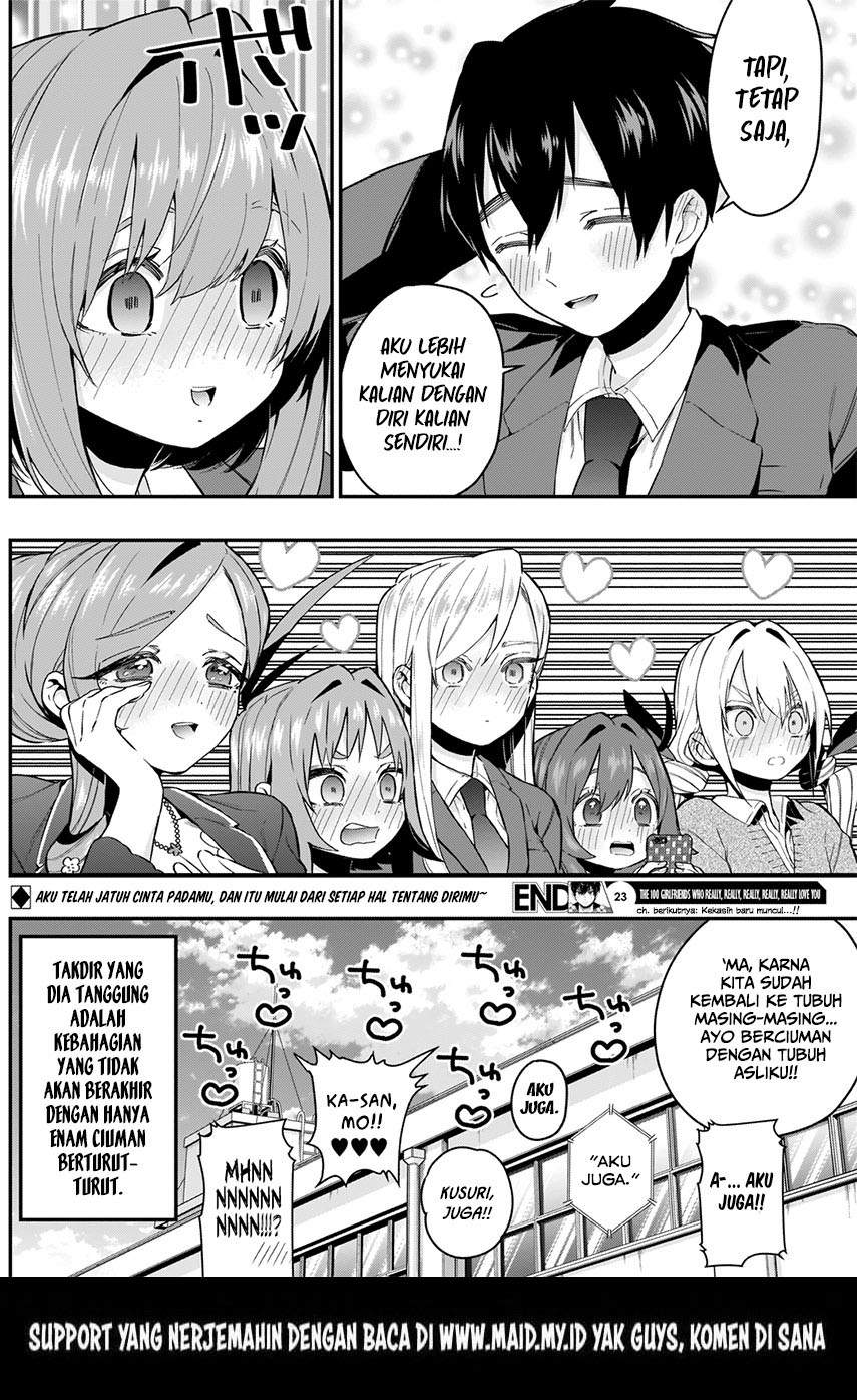 Kimi No Koto Ga Dai Dai Dai Dai Daisuki Na 100 Ri No Kanojo Chapter 23 Halaman 23