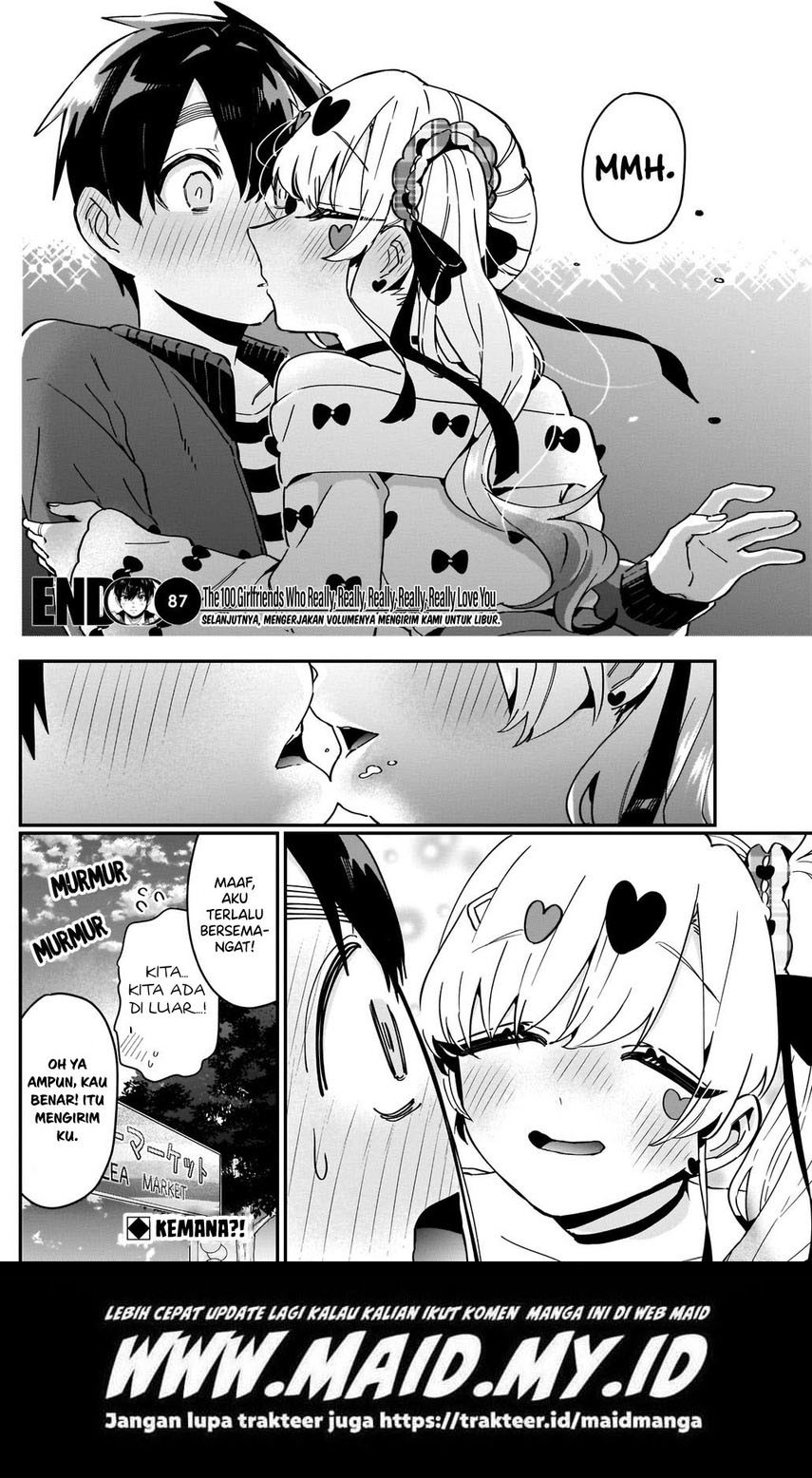 Kimi No Koto Ga Dai Dai Dai Dai Daisuki Na 100 Ri No Kanojo Chapter 87 Halaman 22