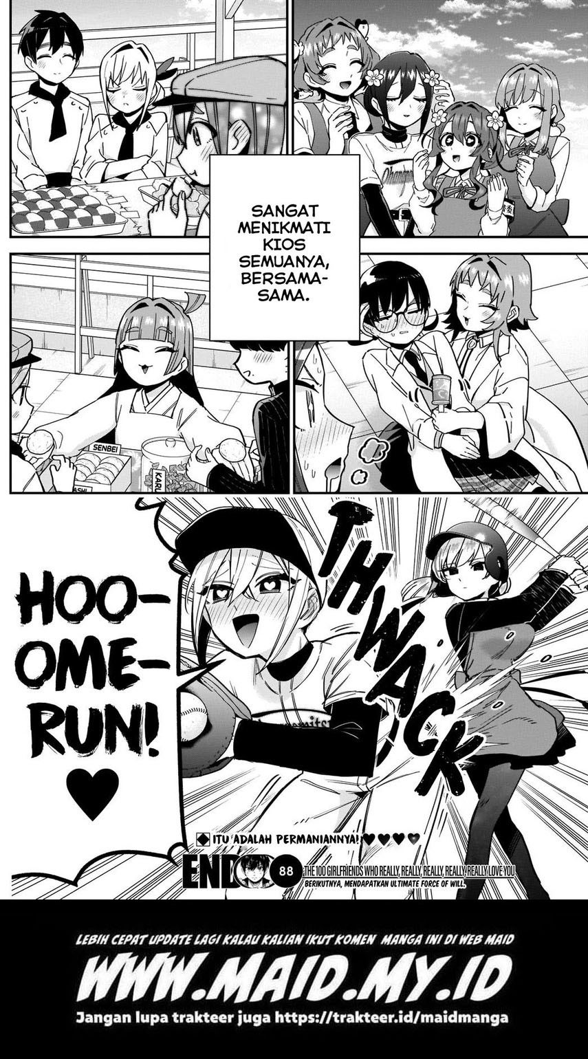 Kimi No Koto Ga Dai Dai Dai Dai Daisuki Na 100 Ri No Kanojo Chapter 88 Halaman 22