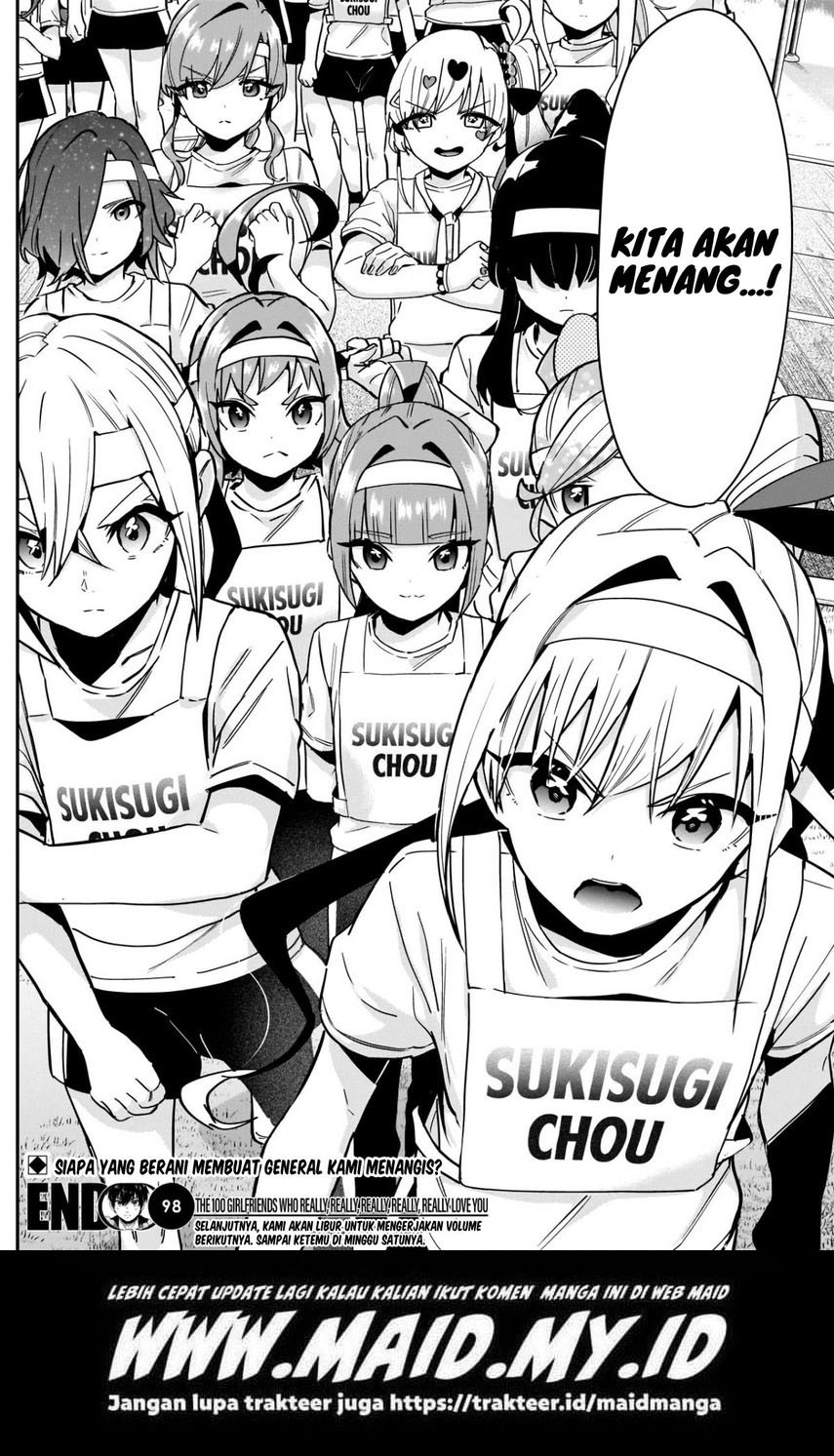 Kimi No Koto Ga Dai Dai Dai Dai Daisuki Na 100 Ri No Kanojo Chapter 98 Halaman 21
