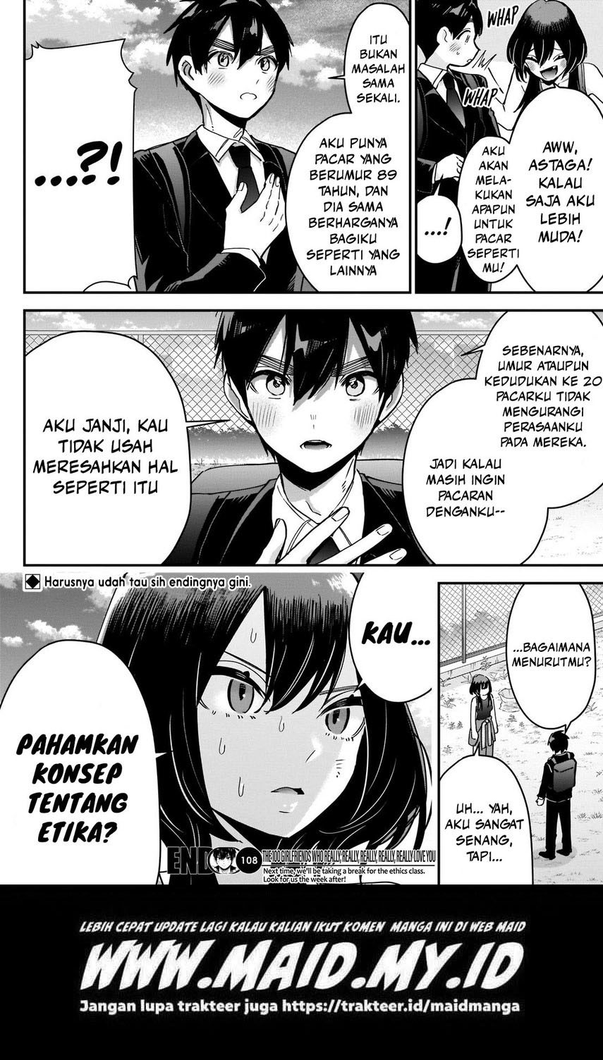 Kimi No Koto Ga Dai Dai Dai Dai Daisuki Na 100 Ri No Kanojo Chapter 108 Halaman 22