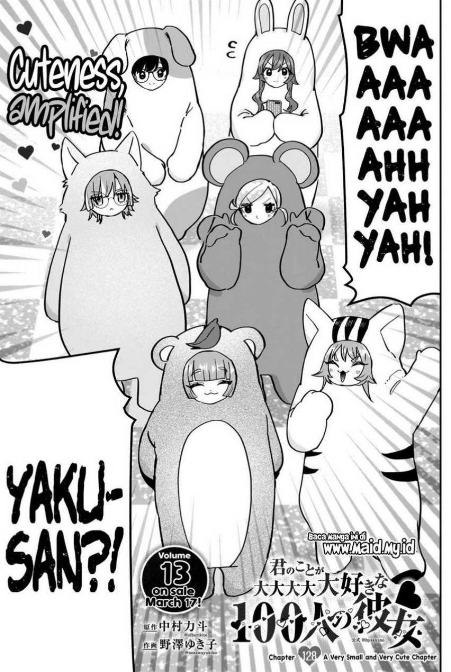 Kimi No Koto Ga Dai Dai Dai Dai Daisuki Na 100 Ri No Kanojo Chapter 128 Halaman 5