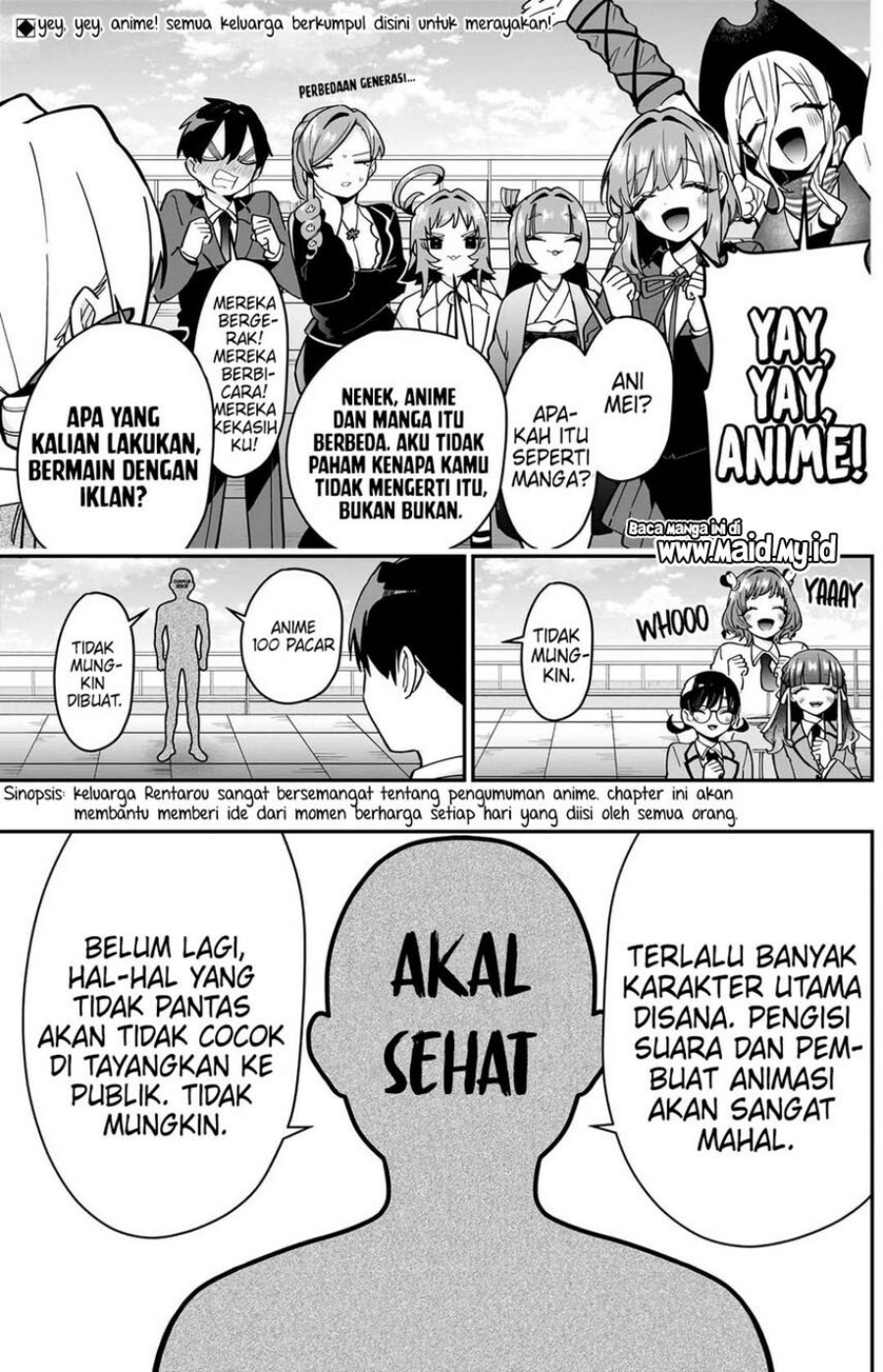 Kimi No Koto Ga Dai Dai Dai Dai Daisuki Na 100 Ri No Kanojo Chapter 130 Halaman 5