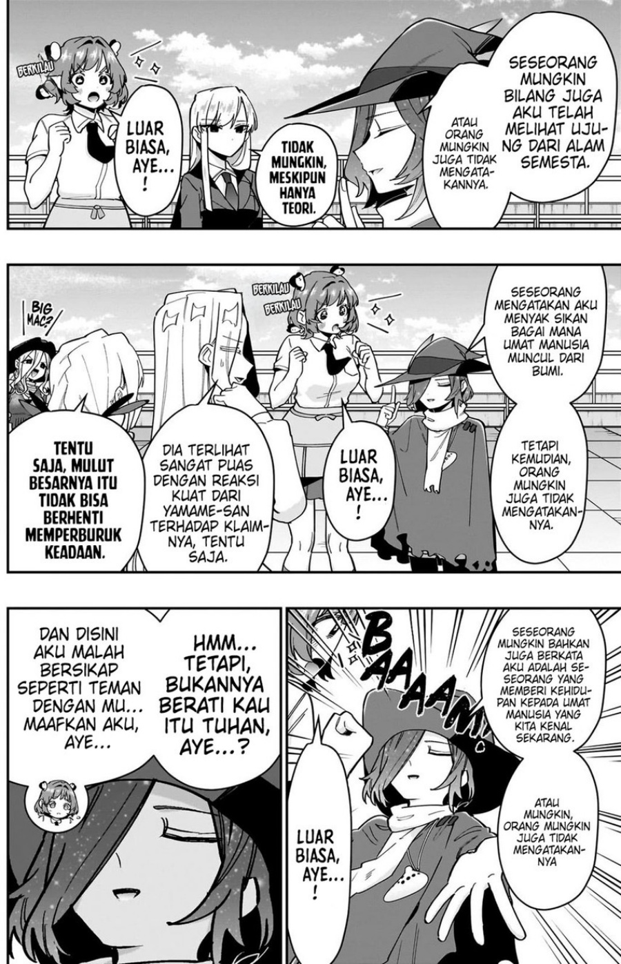 Kimi No Koto Ga Dai Dai Dai Dai Daisuki Na 100 Ri No Kanojo Chapter 130 Halaman 14