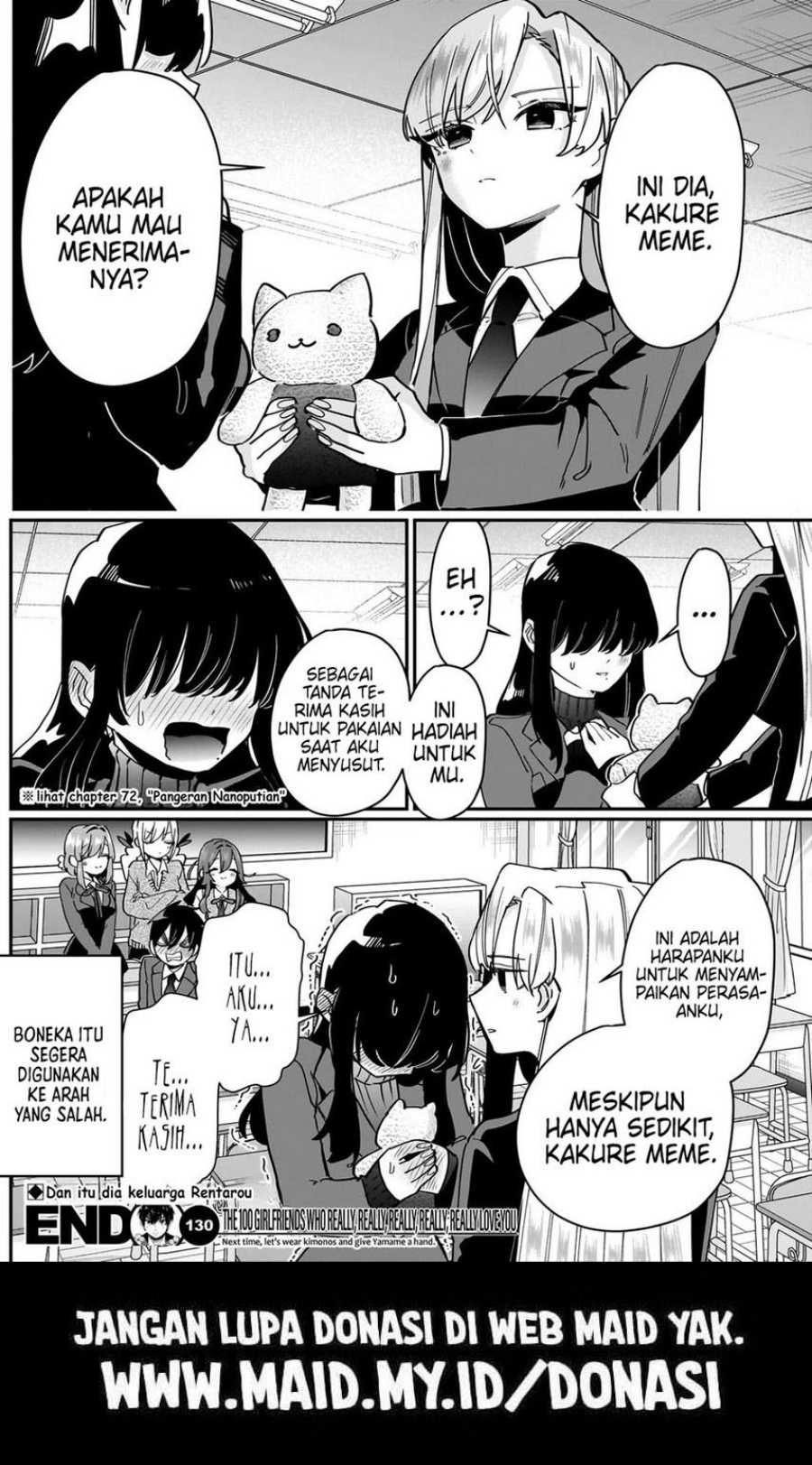 Kimi No Koto Ga Dai Dai Dai Dai Daisuki Na 100 Ri No Kanojo Chapter 130 Halaman 26