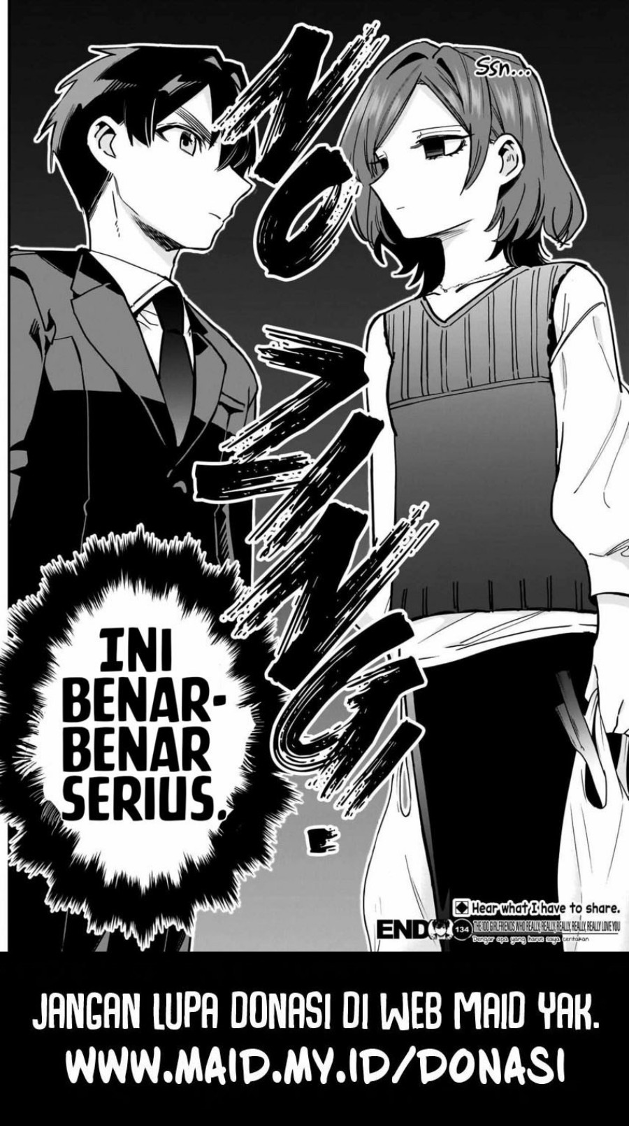 Kimi No Koto Ga Dai Dai Dai Dai Daisuki Na 100 Ri No Kanojo Chapter 134 Halaman 22