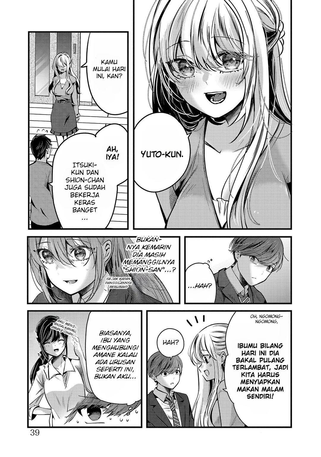 Kimi Ni Koisuru Sanshimai Chapter 29 Halaman 10