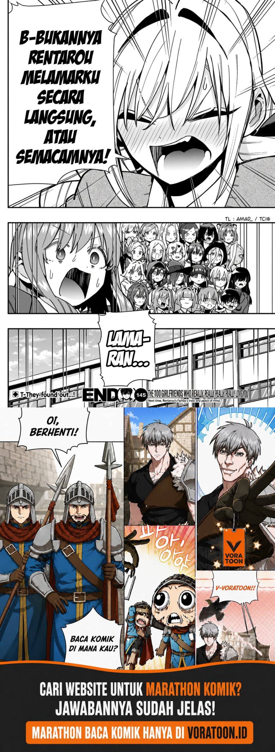 Kimi No Koto Ga Dai Dai Dai Dai Daisuki Na 100 Ri No Kanojo Chapter 145 Halaman 18