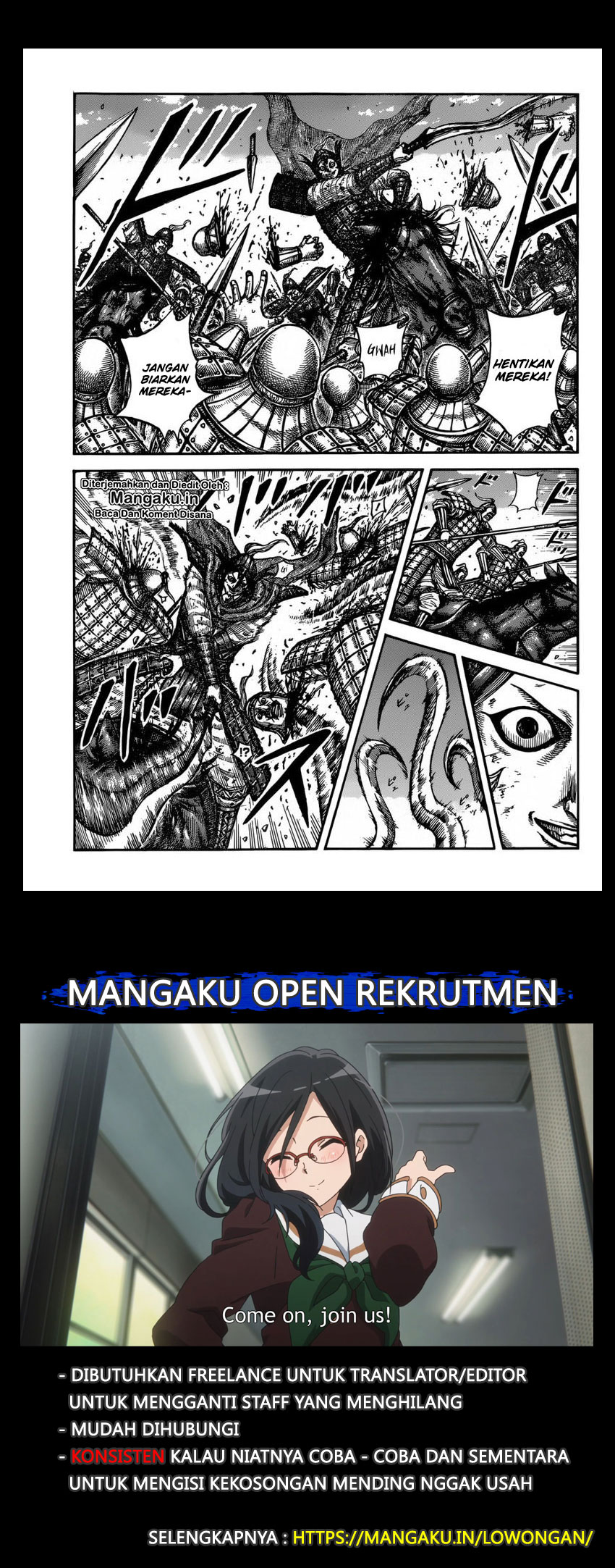 Kingdom Chapter 614 Halaman 2