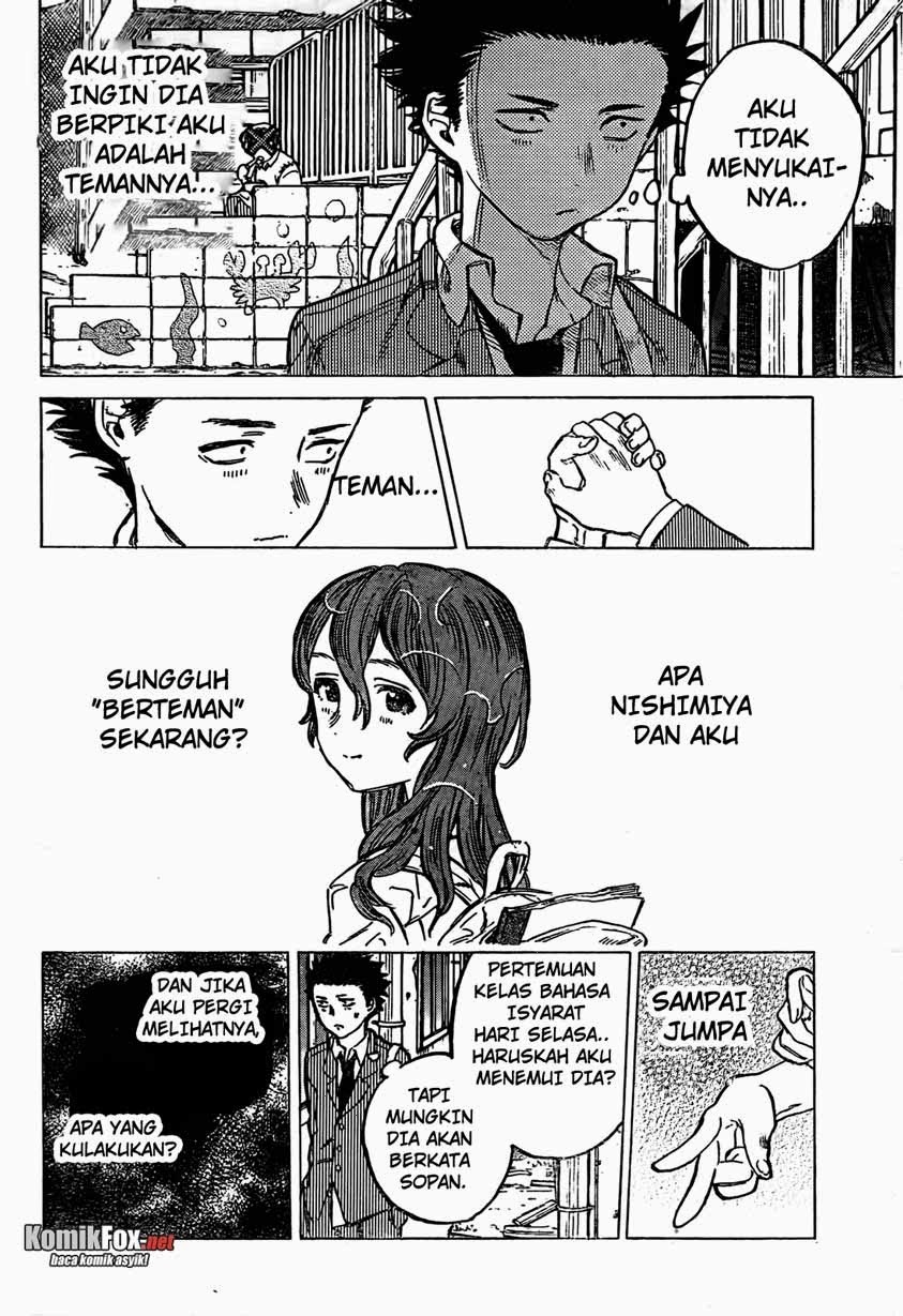 Koe No Katachi Chapter 8 Halaman 5