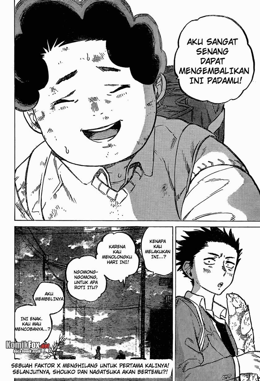 Koe No Katachi Chapter 8 Halaman 21